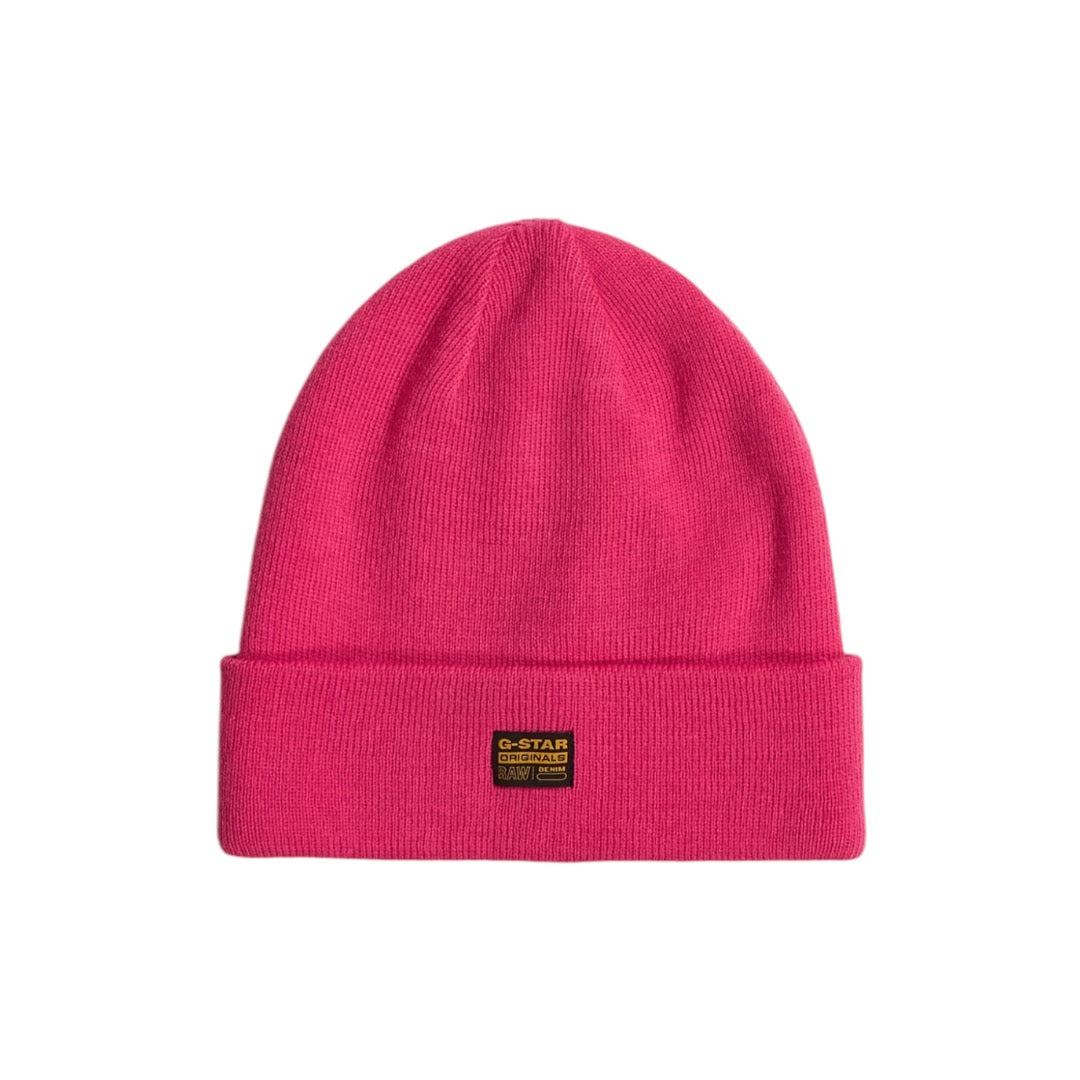 G-STAR EFFO RAW LONG BEANIE PINK