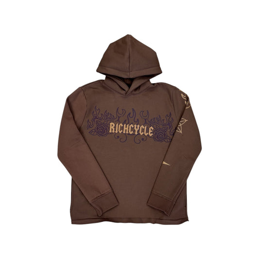 Rich Cycle Hoodie Brown