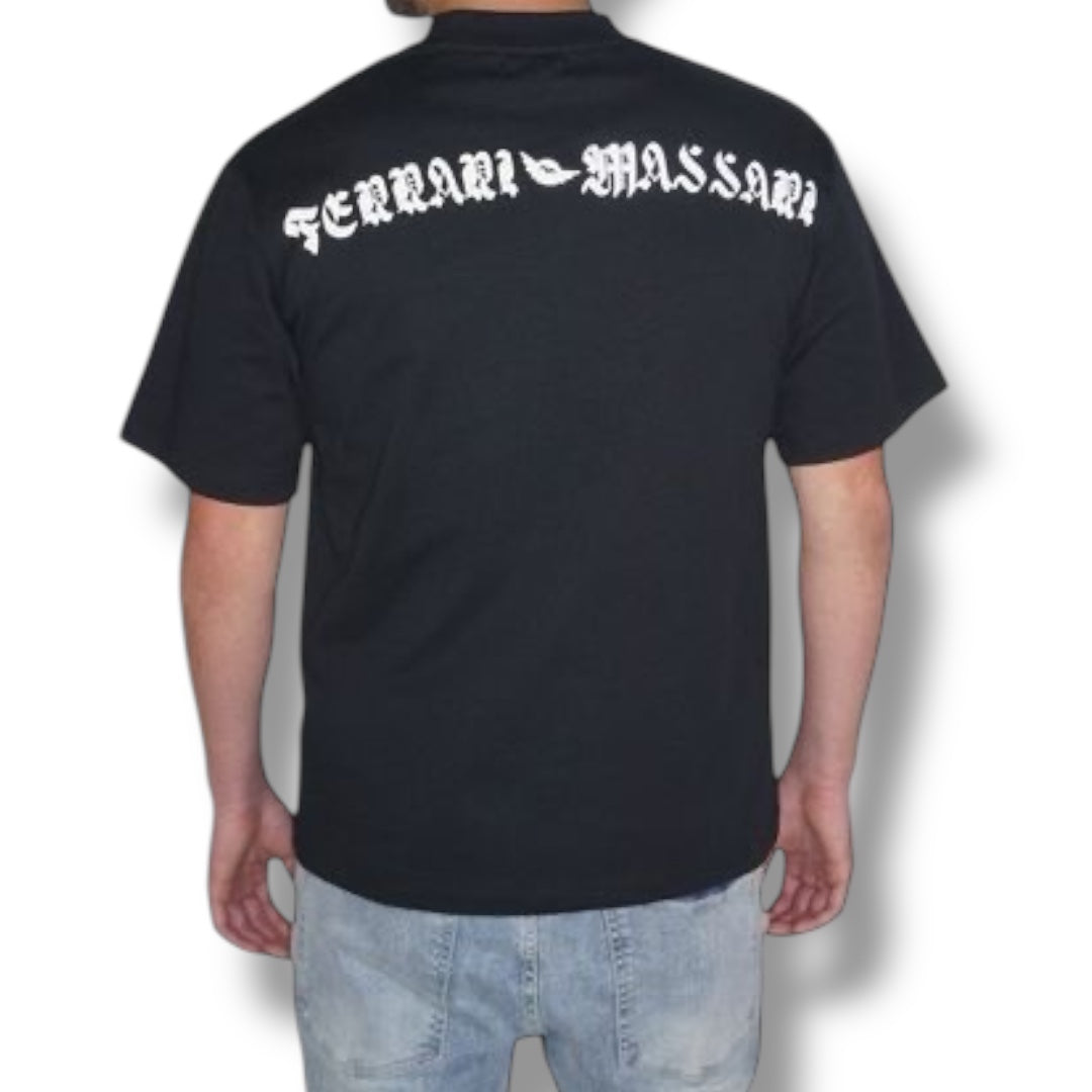FerrariMassari Ski Mask Black Tee