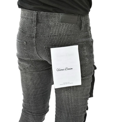 Vicious Stacked Onyx Cargo Pants