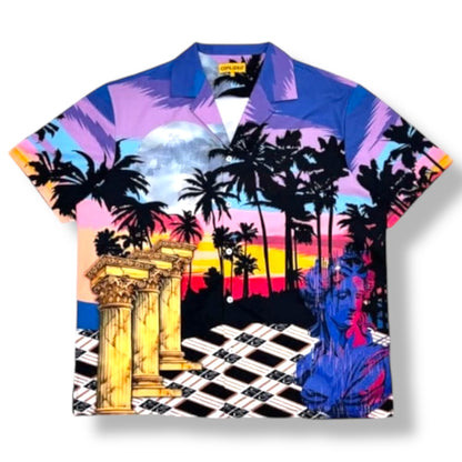 CIVILIZED MAISON BLANCHE SHORT SET (PURPLE HAZE)