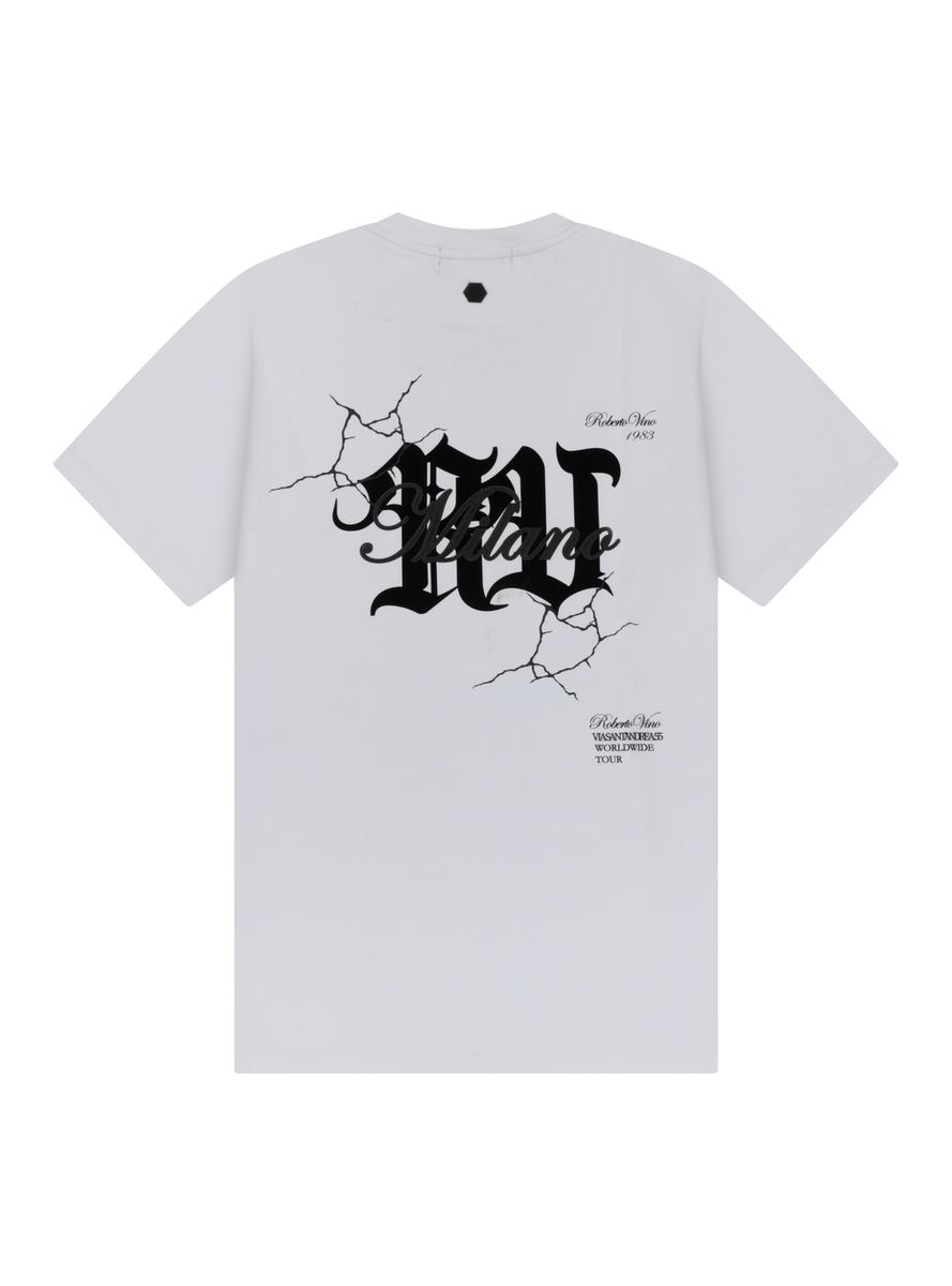 Roberto Vino Milano Crack Tee