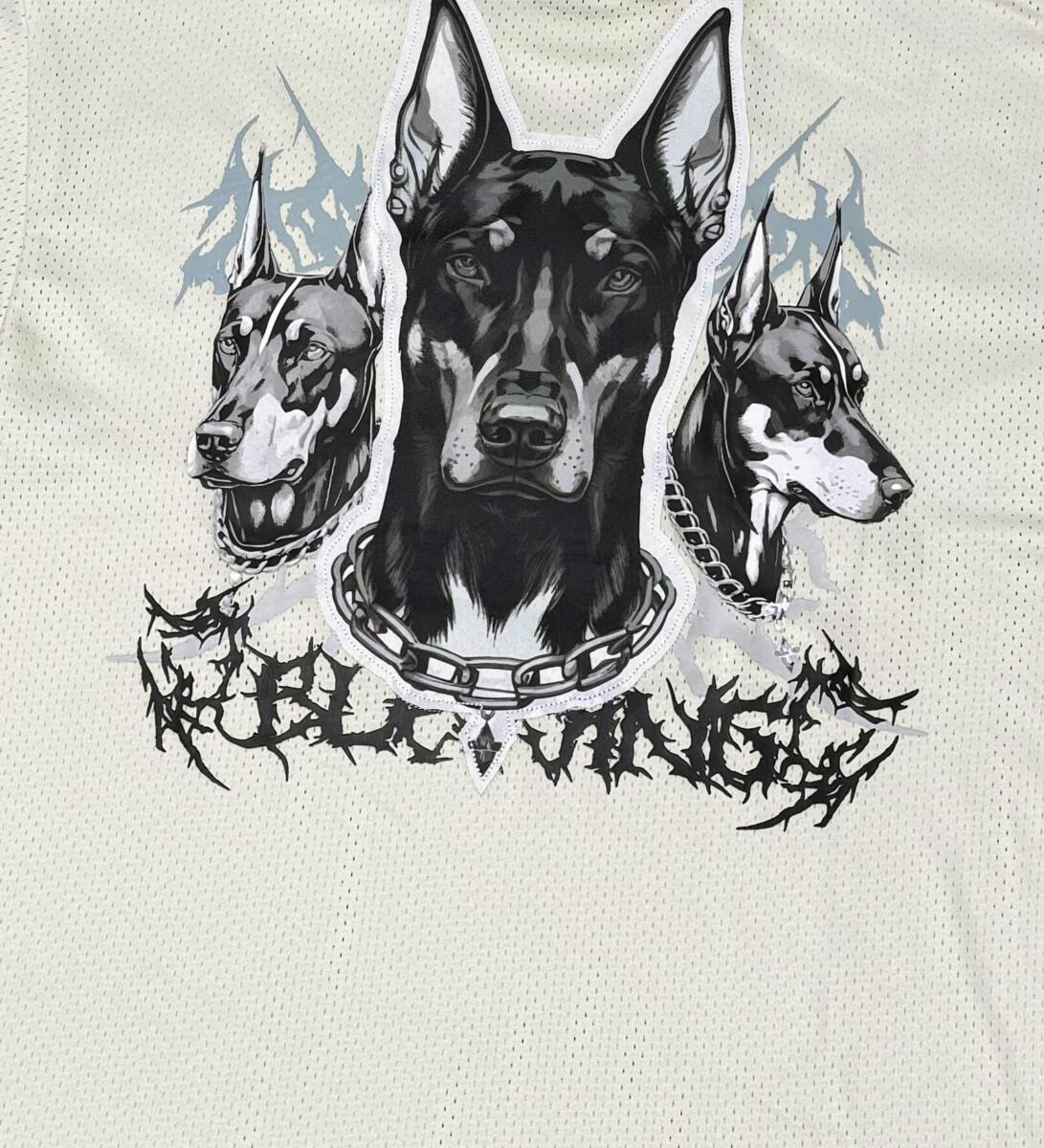 Vicious Jersey Tee White