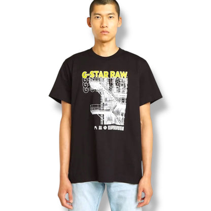 Stairs Graphic Loose T-Shirt