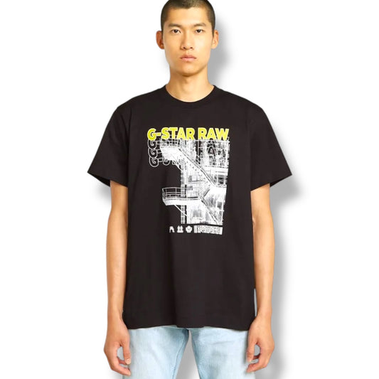 Stairs Graphic Loose T-Shirt