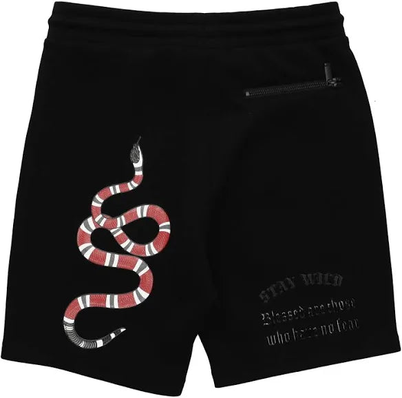 RV Milano Snake -Shorts BLACK