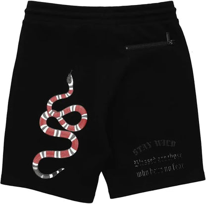 RV Milano Snake -Shorts BLACK