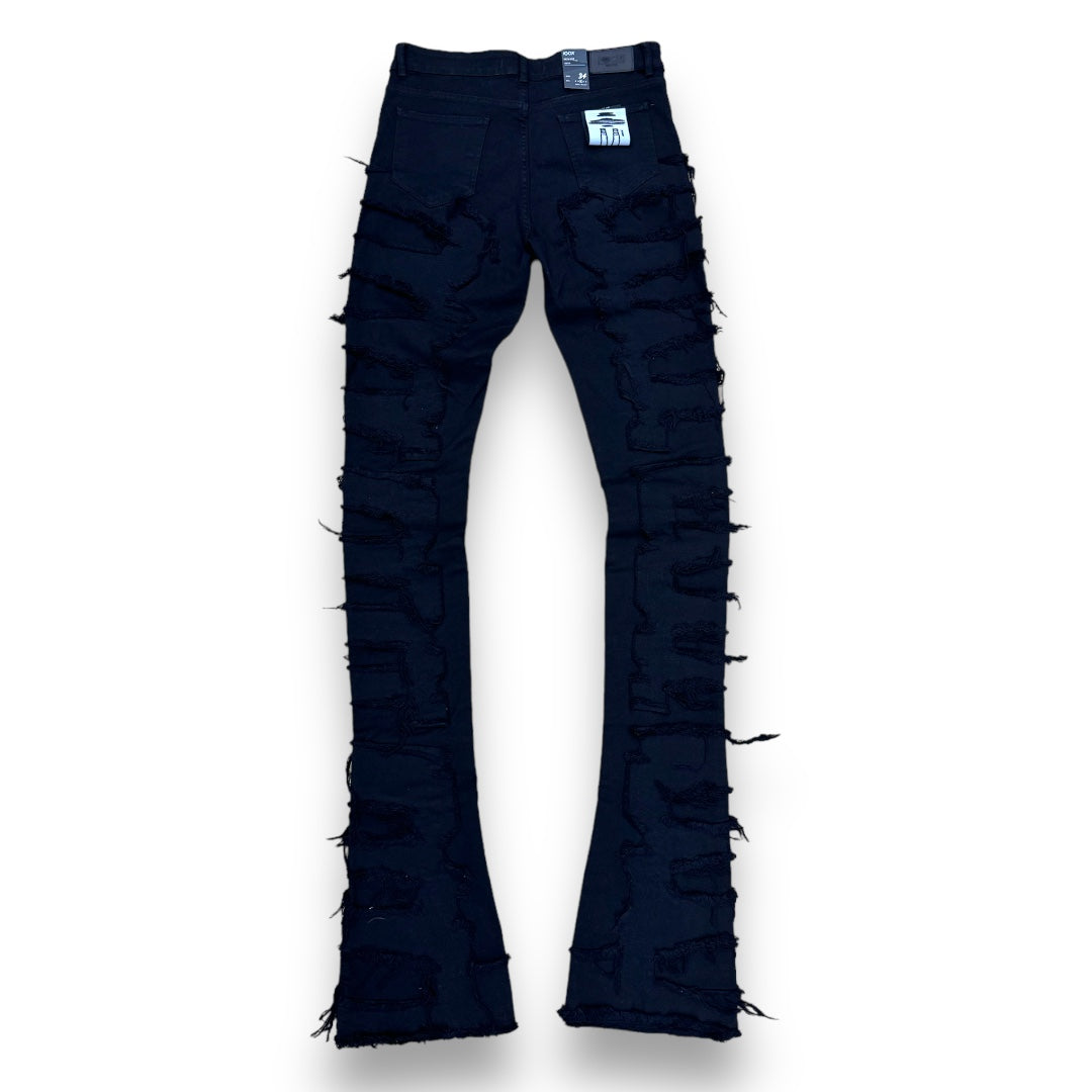 Focus Super Stacked Denim - Black