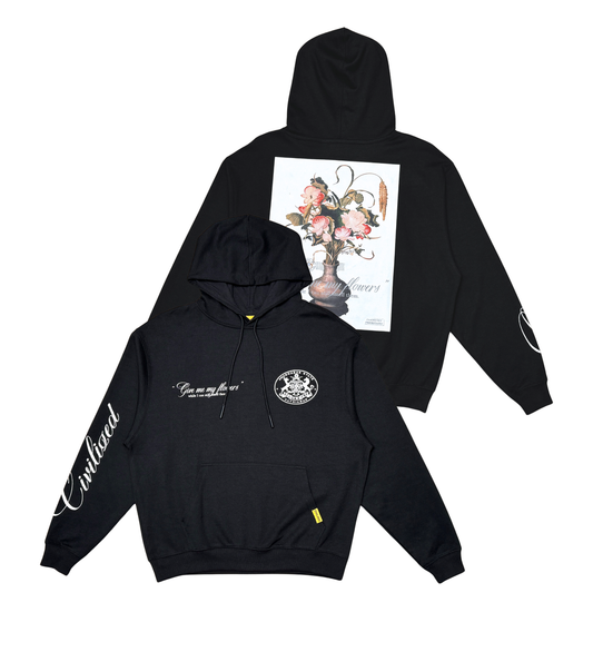 Civilized Hoodie White Vase