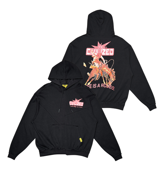 Civilized Hoodie Life Is A Rodeo