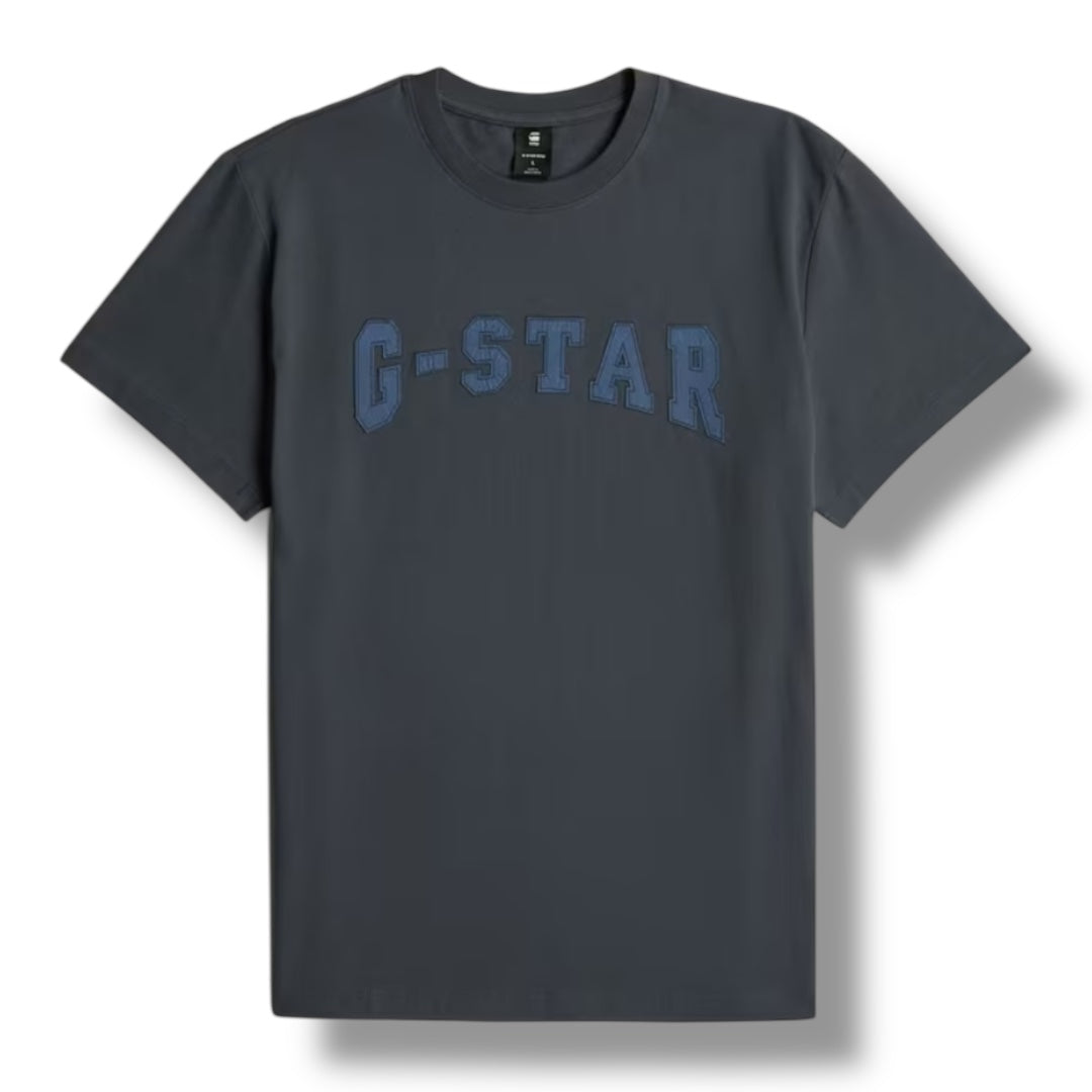 G-Star Felt Logo Jersey Navy