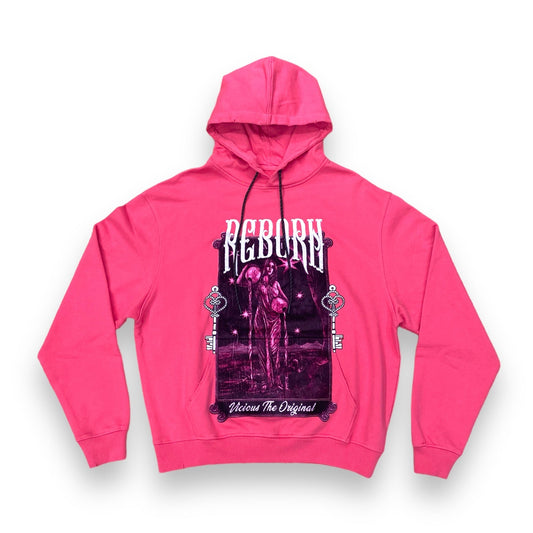 Vicious Graphic Hoodie Pink Reborn