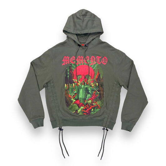 Vicious Graphic Hoodie Olive Memento