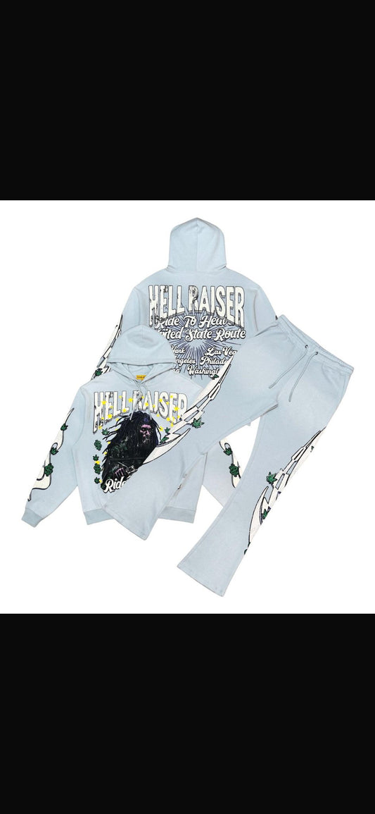 Civilized Ride to Heaven Hoodie Set