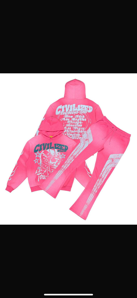Civilized Touchdown Tour Hoodie Set