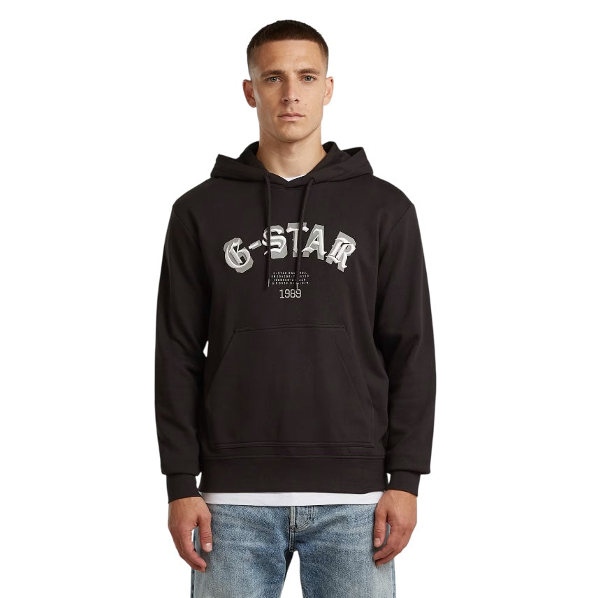 G-Star Black Logo Hoodie