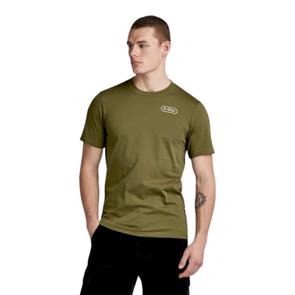 G-STAR back graphic olive T-shirt