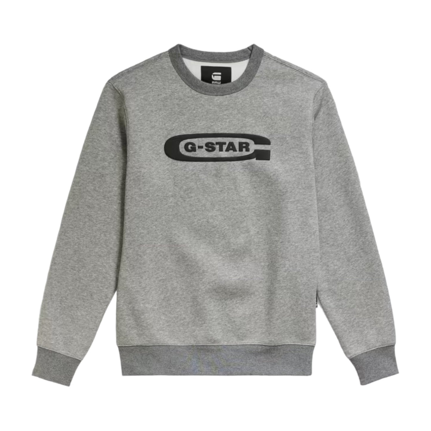 G-STAR old school logo sweater gray