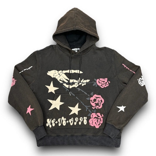 Me Vs Opps Skull And Roses Hoodie