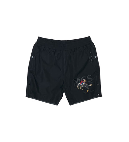 VIERICHE Checkered MCS Reversible Short Black&Black