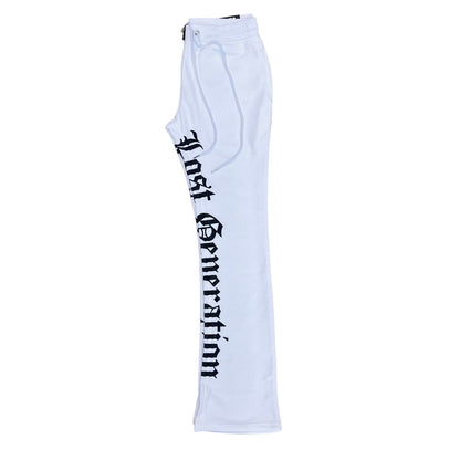 Waimea stacked joggers pants white