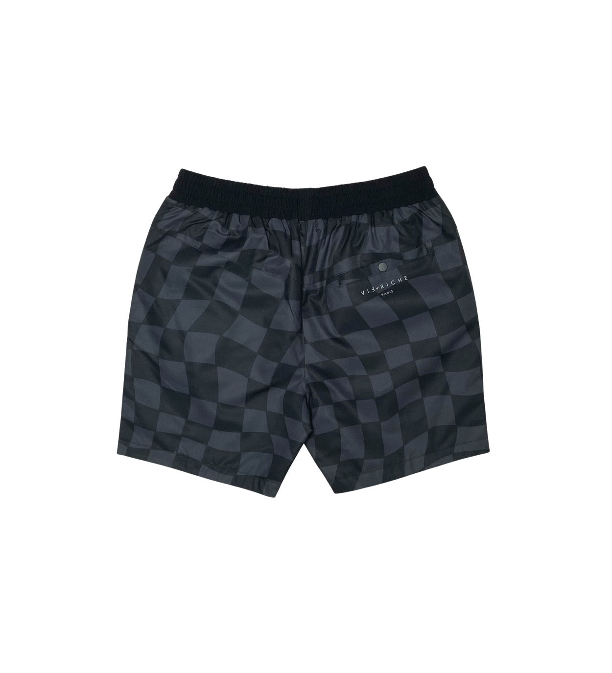 VIERICHE Checkered MCS Reversible Short Black&Black