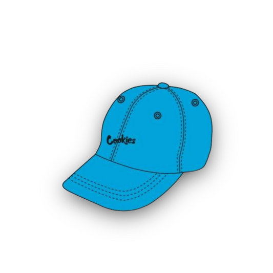 Cookies Cotton Canvas DAD HAT Blue