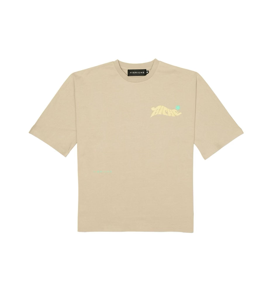 VIERICHE Strangely Happy Sand Tee