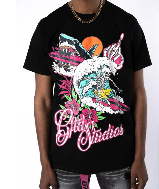 GFTD Studios Pink-Black T-shirt