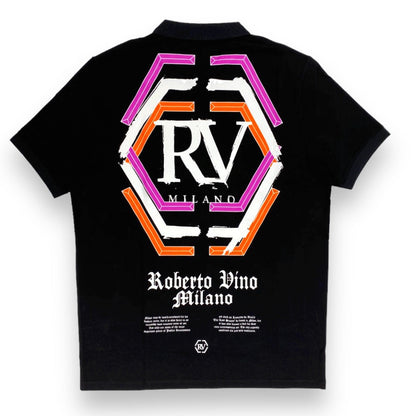 Roberto Vino Milano Black Polo