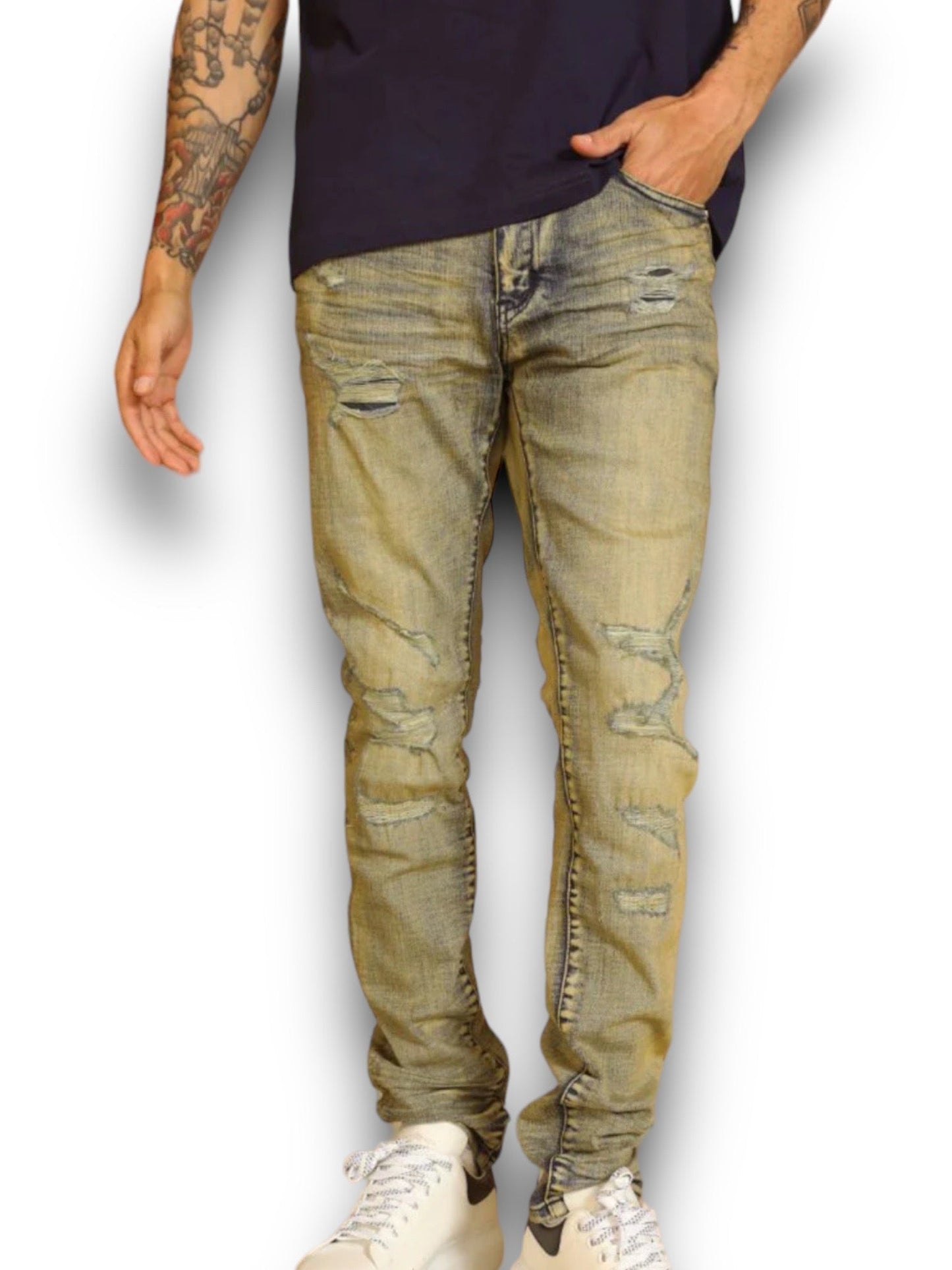 GFTD LA LEE JEAN DIRTY WASH